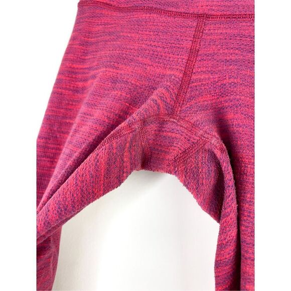 Lululemon Wunder Under Red Luon‎ Crop Pants Size 2 - Picture 3 of 10